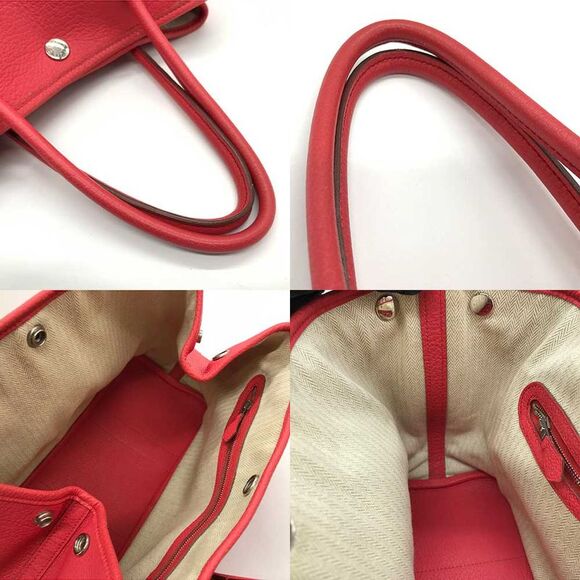 Hermes Negonda Garden Party TPM Tote Bag Pink Leather - Picture 4 of 5